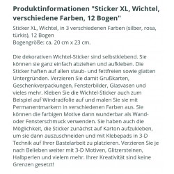 Wichtel Sticker XL