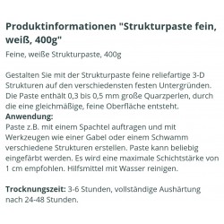 Strukturpaste fein