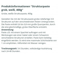 Strukturpaste grob