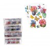 3D Diamant Pixel Sticker Blüten und Schmetterlinge