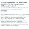 3D Relief Sticker Wichtel/Rosen
