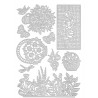 Metall Stanzform Blumenwelt