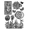 Metall Stanzform Blumenwelt