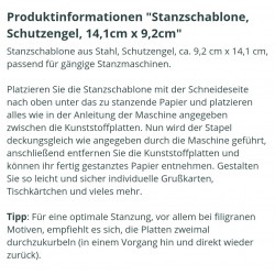 Metall Stanzform Schutzengel