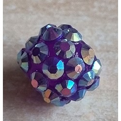 Harzperle lila/bunt