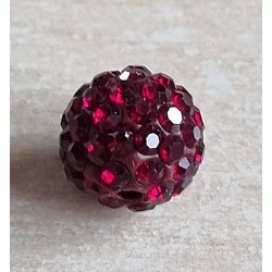 Strassperle weinrot