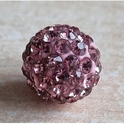 Strassperle rosa