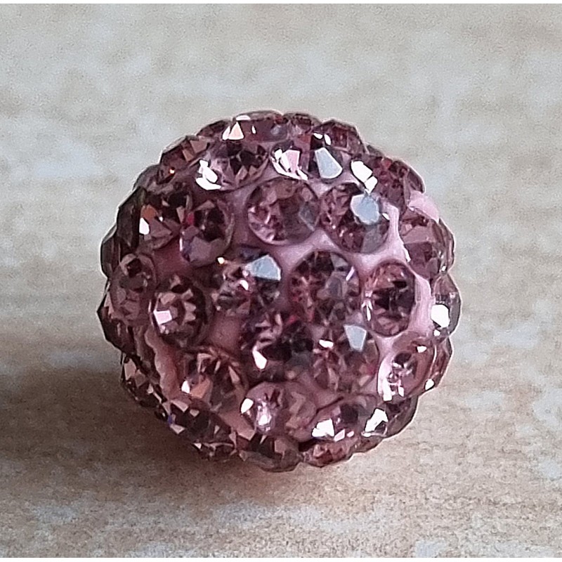 Strassperle rosa