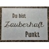 Schablone Du bist Zauberhaft....
