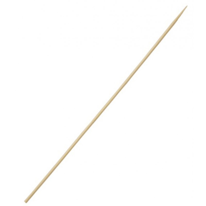Holz-Stäbe angespitzt