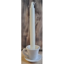 Beton Kerzenhalter Tasse