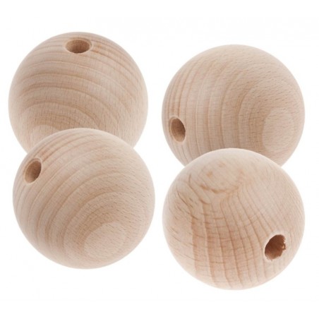 Holzkugeln natur 40 mm