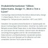 Dekormatte Silikon Kaninchen