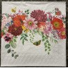 Serviette Blumen