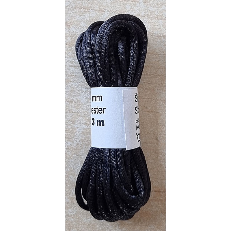 Satin Band schwarz