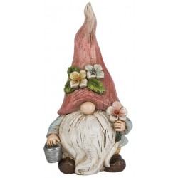 Wichtel rot Blume/Eimer