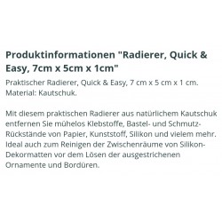 Quick & Easy Radierer