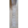 Dekoband Margeriten weiss