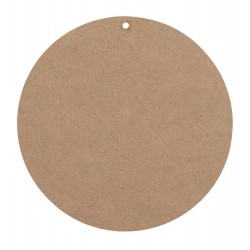 MDF-Holzplatte rund