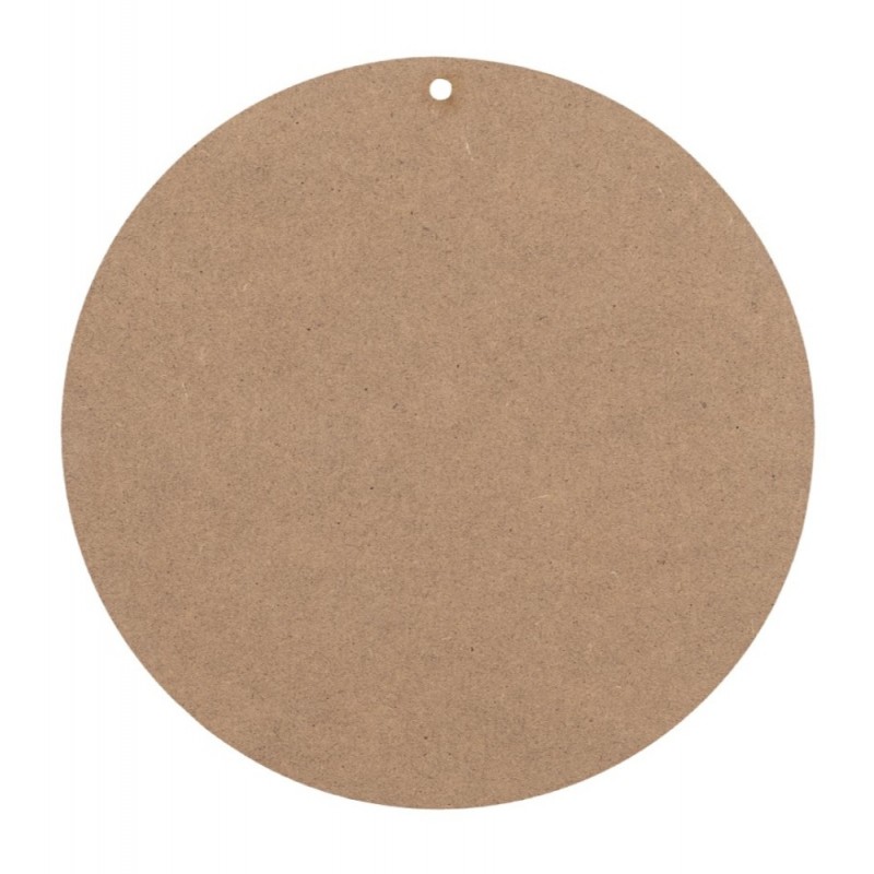 MDF-Holzplatte rund