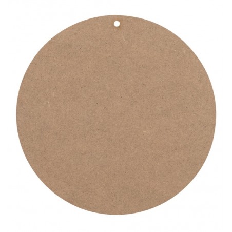 MDF-Holzplatte rund