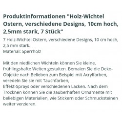 Holz Wichtel Ostern