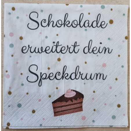 Serviette Schokolade.....