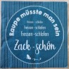 Serviette Raupe müsste man sein