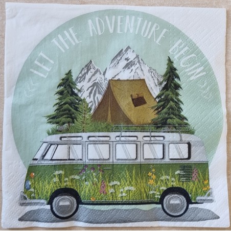 Serviette VW Bus/Zelt
