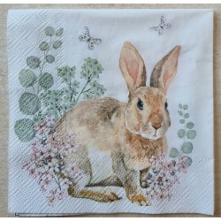 Serviette Kaninchen