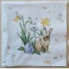 Serviette Kaninchen/Ei
