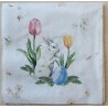 Serviette Kaninchen/Ei