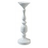 Metall Kerzenhalter weiss