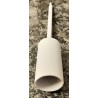 Metall Kerzenhalter zum Stecken weiss