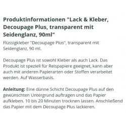 Decoupage Plus 90 ml
