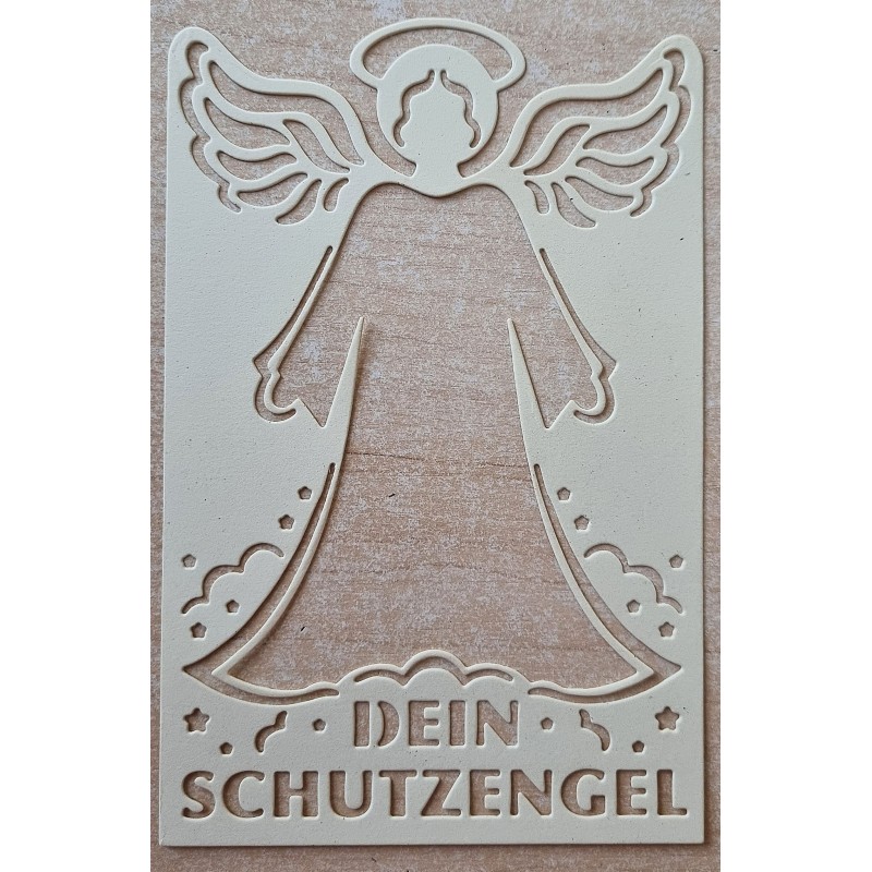 Papier Motiv "Mein Schutzengel" creme