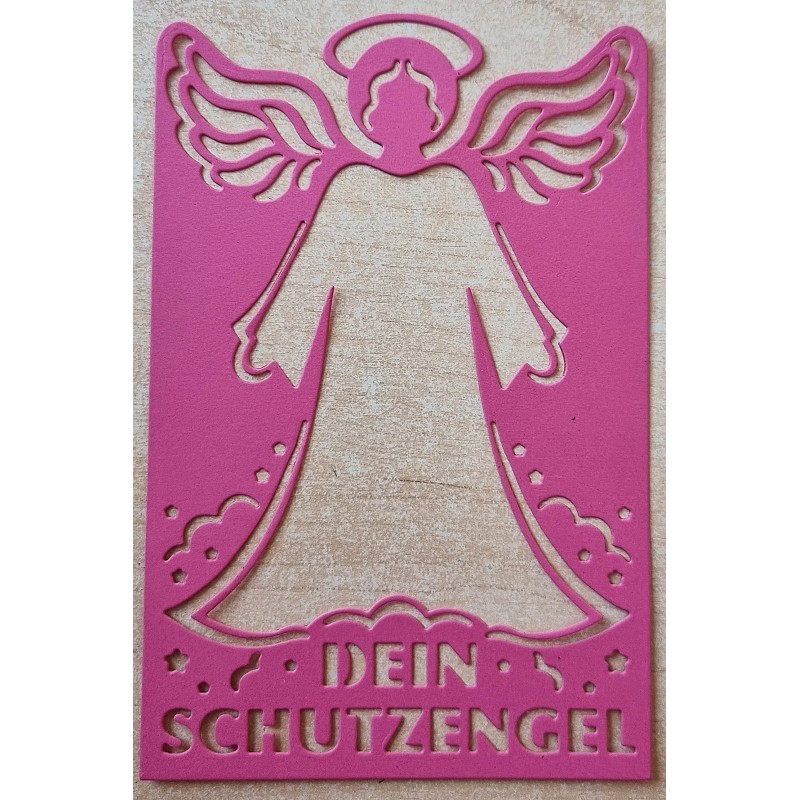 Papier Motiv "Mein Schutzengel" pink