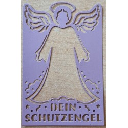 Papier Motiv "Mein Schutzengel" flieder