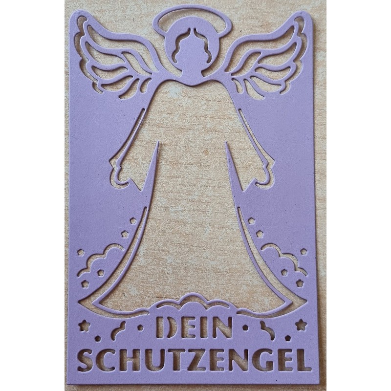 Papier Motiv "Mein Schutzengel" flieder