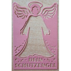 Papier Motiv "Mein Schutzengel" rosa