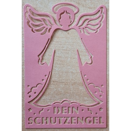 Papier Motiv "Mein Schutzengel" rosa