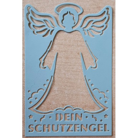 Papier Motiv "Mein Schutzengel" hellblau