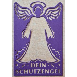 Papier Motiv "Mein Schutzengel" violette