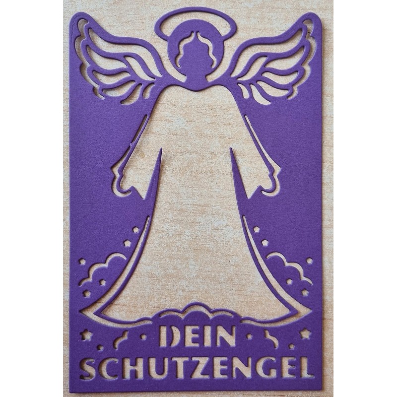 Papier Motiv "Mein Schutzengel" violette