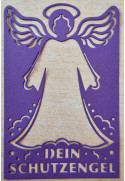 Papier Motiv "Mein Schutzengel" violette