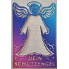 Papier Motiv "Mein Schutzengel" blau/violette/pink