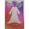 Papier Motiv "Mein Schutzengel" violette/pink/orange