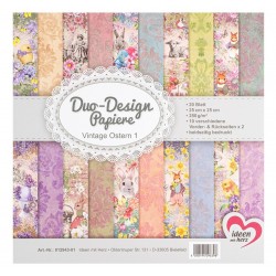Duo Design Papier Vintage Ostern 1