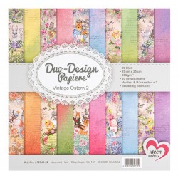 Duo Design Papier Vintage Ostern 2