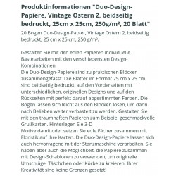 Duo Design Papier Vintage Ostern 2